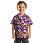 Los Angeles Lakers Hawaiian Shirt – Hibiscus Flower Design