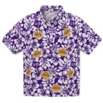 Los Angeles Lakers Hawaiian Shirt – Hibiscus Motif