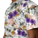 Los Angeles Lakers Hawaiian Shirt – Hibiscus Seaside
