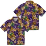 Los Angeles Lakers Hawaiian Shirt – Hibiscus Tiki Jungle