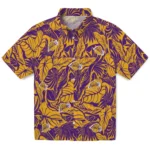 Los Angeles Lakers Hawaiian Shirt – Monstera Layer