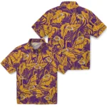 Los Angeles Lakers Hawaiian Shirt – Monstera Layer