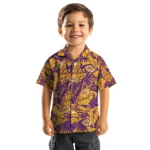 Los Angeles Lakers Hawaiian Shirt – Monstera Layer