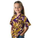 Los Angeles Lakers Hawaiian Shirt – Palm Leaves