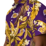 Los Angeles Lakers Hawaiian Shirt – Palm Leaves