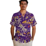 Los Angeles Lakers Hawaiian Shirt – Palm Tree Island