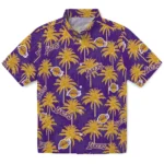 Los Angeles Lakers Hawaiian Shirt – Palm Tree Motif