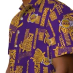 Los Angeles Lakers Hawaiian Shirt – Turtle Lines