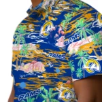 Los Angeles Rams Hawaiian Shirt – Hawaii Island