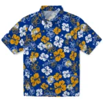 Los Angeles Rams Hawaiian Shirt – Hibiscus Flower Design