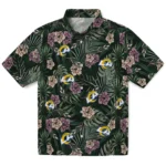 Los Angeles Rams Hawaiian Shirt – Hibiscus Leaves Pattern