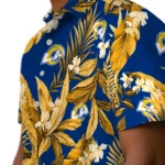 Los Angeles Rams Hawaiian Shirt – Palm Leaves
