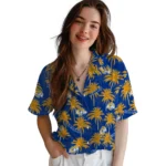Los Angeles Rams Hawaiian Shirt – Palm Tree Motif