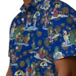 Los Angeles Rams Hawaiian Shirt – Simpsons Christmas