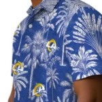 Los Angeles Rams Hawaiian Shirt – Vintage Palm Tree