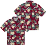 Louisiana-Monroe Warhawks Hawaiian Shirt – Flamingo and Hibiscus