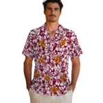 Louisiana-Monroe Warhawks Hawaiian Shirt – Hibiscus Motif