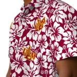 Louisiana-Monroe Warhawks Hawaiian Shirt – Hibiscus Motif