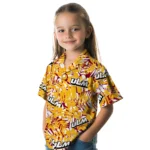 Louisiana-Monroe Warhawks Hawaiian Shirt – Hibiscus Overlay