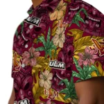 Louisiana-Monroe Warhawks Hawaiian Shirt – Hibiscus Tiki Jungle