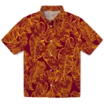 Louisiana-Monroe Warhawks Hawaiian Shirt – Leaf Outline
