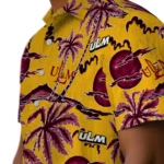 Louisiana-Monroe Warhawks Hawaiian Shirt – Palm Sunset