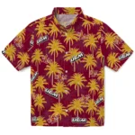 Louisiana-Monroe Warhawks Hawaiian Shirt – Palm Tree Motif