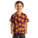 Louisiana-Monroe Warhawks Hawaiian Shirt – Palm Tree Motif
