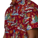 Louisiana-Monroe Warhawks Hawaiian Shirt – Simpsons Christmas