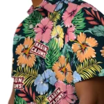 Louisiana Ragin’ Cajuns Hawaiian Shirt – Brilliant Hibiscus Garden