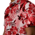 Louisiana Ragin’ Cajuns Hawaiian Shirt – Hibiscus Arrangement