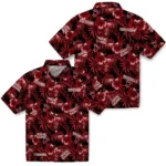 Louisiana Ragin’ Cajuns Hawaiian Shirt – Hibiscus Exotic