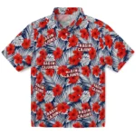 Louisiana Ragin’ Cajuns Hawaiian Shirt – Hibiscus Fiesta
