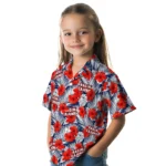 Louisiana Ragin’ Cajuns Hawaiian Shirt – Hibiscus Fiesta