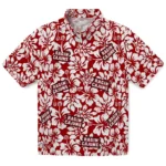 Louisiana Ragin’ Cajuns Hawaiian Shirt – Hibiscus Motif