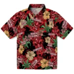Louisiana Ragin’ Cajuns Hawaiian Shirt – Hibiscus Tiki Jungle