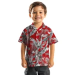 Louisiana Ragin’ Cajuns Hawaiian Shirt – Palm Leaves