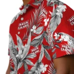 Louisiana Ragin’ Cajuns Hawaiian Shirt – Palm Leaves