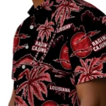 Louisiana Ragin’ Cajuns Hawaiian Shirt – Palm Sunset