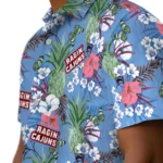 Louisiana Ragin’ Cajuns Hawaiian Shirt – Pineapple Bouquet