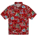 Louisiana Ragin’ Cajuns Hawaiian Shirt – Simpsons Christmas