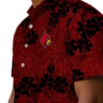 Louisville Cardinals Hawaiian Shirt – 50th State Flower