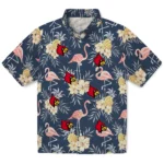Louisville Cardinals Hawaiian Shirt – Flamingo Hibiscus