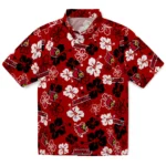 Louisville Cardinals Hawaiian Shirt – Hibiscus Flower Design