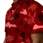 Louisville Cardinals Hawaiian Shirt – Palm And Clouds