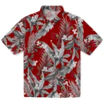 Louisville Cardinals Hawaiian Shirt – Palm Leaves