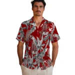 Louisville Cardinals Hawaiian Shirt – Palm Leaves