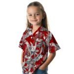 Louisville Cardinals Hawaiian Shirt – Palm Leaves
