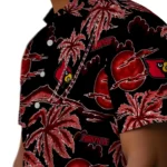 Louisville Cardinals Hawaiian Shirt – Palm Sunset