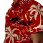Louisville Cardinals Hawaiian Shirt – Palm Tree Island